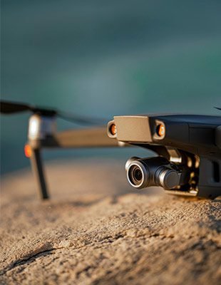 Filtro para cámara de un dron